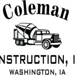 Coleman Construction Logo Washington Iowa