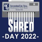 Shred Day at Washington State Bank for 2022
