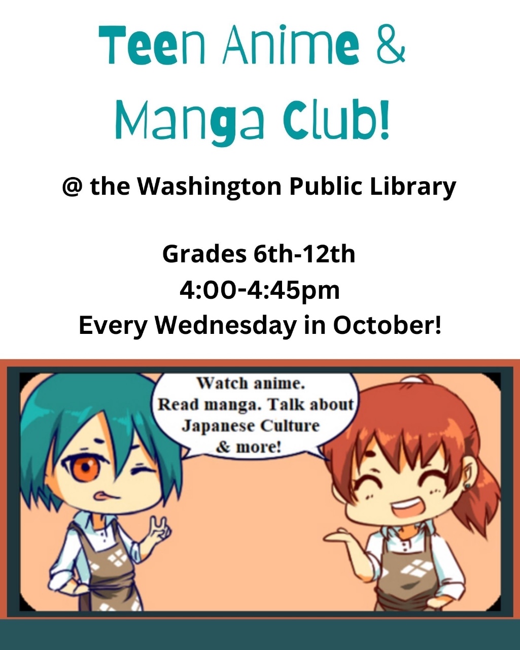 Teen Anime & Manga Club