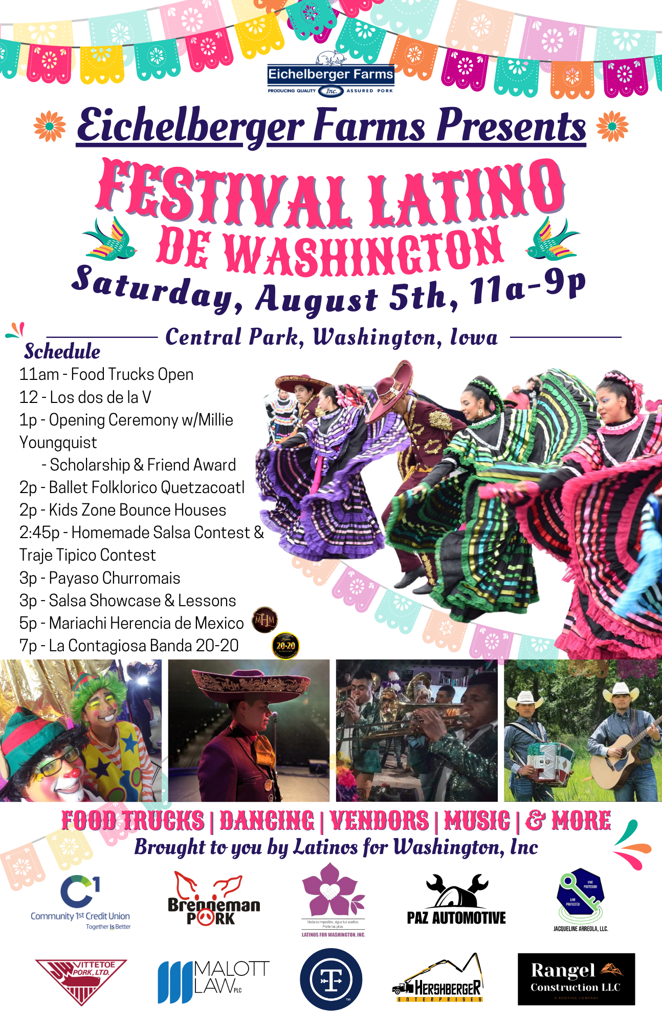 latino fest schedule