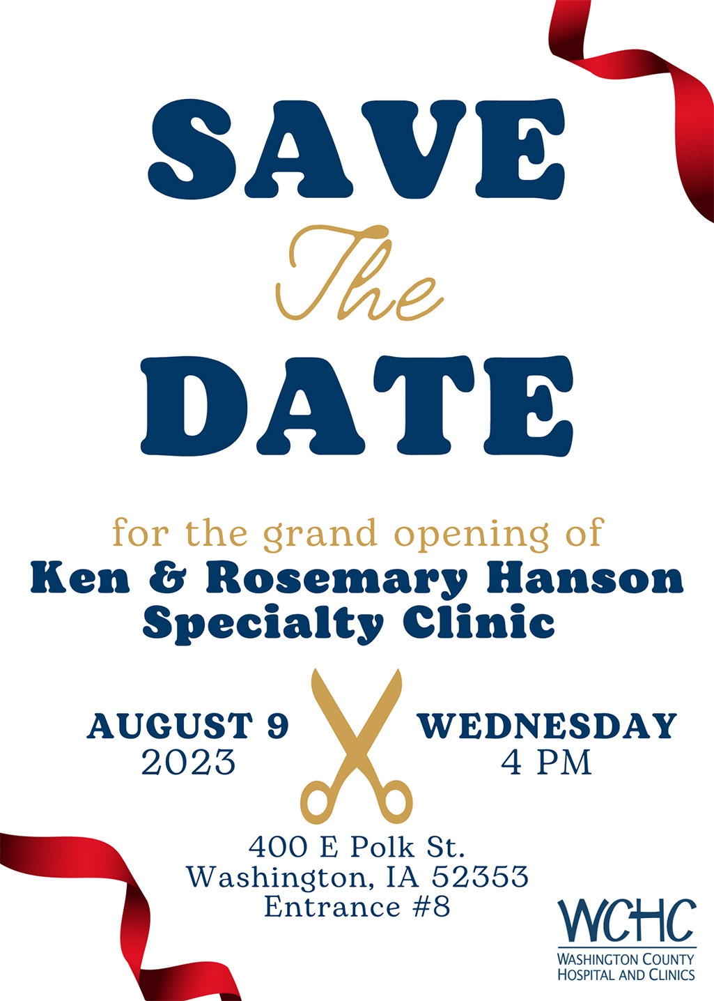 K&R Specialty Clinic Save the Date