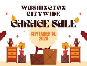 fall washington city wide garage sale